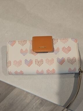 Fossil Wallet with Strap